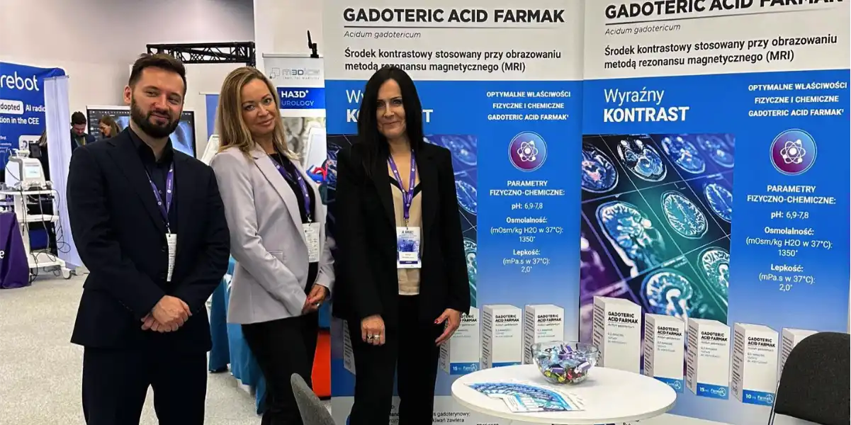 Farmak International wziął udział jako partner w 44. Kongresie Polskiego Lekarskiego Towarzystwa Radiologicznego w Poznaniu